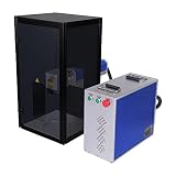 Cloudray 30W JPT M7 MOPA Fasermarkiermaschine Engraver Metall Edelstahl für Metallkennzeichnung mit Schutzhü