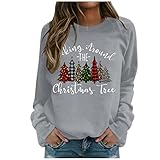 EinVBD Weihnachten Kleider Abendkleider Pullover Damen lang floryday blusen Damen overzised Pullover Damen westchili Pullover Damen Shorts Damen elegant Oberteile Damen Sommer lock