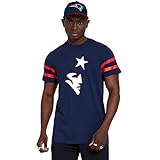 New Era New England Patriots NFL Shirt Jersey American Football Fanshirt Trikot Blau - XXL