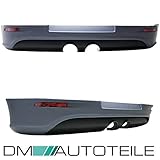 DM Autoteile Heck Diffusor Stoßstangeneinsatz + Hitzeblech + Reflektoren für Golf 5 V R32