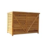 Aufbewahrungsbox,Garten Aufbewahrungsbox,94 x 42 x 67 cm,Gartentruhe Gerätebox Tischtruhe für Garten Hinterhof Balk