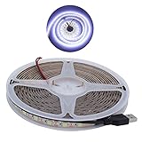 TENTI LED-Streifen-dekorative Lichter - 5M LED-Streifenlicht wasserdichter 15W Flexibler USB-Lichtstreifen für Einkaufszentrum-Computergehäuse-Dek