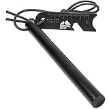 Survival Stuff Feuerstahl Mächtig - XXL Feuerstarter aus weichem Magnesium - Extrem starker und heißer Funkenflug - Feuerstein für Bushcraft, Survival, Outdoor - Dein perfektes EDC