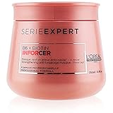 L'Oréal Professionnel Paris Serie Expert Inforcer Maske, Anti-Haarbruch Maske, intensive Haarkur mit Biotin, für strapaziertes Haar, beugt Haarschäden vor, 250