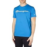 Champion T-Shirt Herren 212687 S19 BS090 BAT Blau, Größe:L