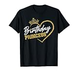 Birthday Girl it's My Birthday Princess Crown Queen in Heart T-S