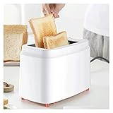 LNLYF 2-Slice-Toaster, 9-Gang-Anpassung, Abbrechen, Abtauen und Wiedererwärmung, Mini-Multifunktions-Toaster mit automatischem Ausschüttung