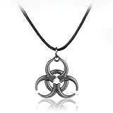 Film Peripheral Resident Evil Regenschirm Roter Regenschirm Schutzschirm Schild Logo Legierung Anhänger Halskette Schmuck
