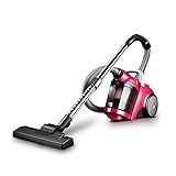 QTFBYT Staubsauger Haushalt Leistungsstarker Kleiner horizontaler Stumm-Hochleistungs-Mini-Handheld-Teppich-Milbenentferner-Staubsauger Happy L