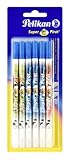 Pelikan Tintenlöscher Super-Pirat 850, 6 Stück, farb