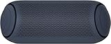 LG XBOOM Go PL7, tragbarer Bluetooth-Lautsprecher (IPX5-Spritzwasserschutz, 24+ h Akkulaufzeit, Beleuchtung), schwarz [Modelljahr 2020]