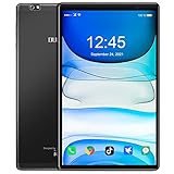 Tablet 10 Zoll Android 10, 4 GB RAM + 64 GB ROM, GMS-Zertifiziert, Quad-Core, 8000 mAh, HD IPS Display, Dual Kameras 8 + 5 MP, 4G LTE Tablets, Einzel-SIM, WiFi, Bluetooth, GPS