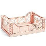 HAY Colour Crate M, Transportbox, Nude, Höhe: 14,5 cm, Tiefe: 30 cm, Länge: 40