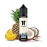 Elf-Liquid ® Favorite Edition Kokos-Ananas | Aromakonzentrat | 100% MADE IN GERMANY | Premium E Liquid ohne Nikotin für E Zigarette & E Shisha | 15ml Aroma in 60ml Flasche zum M