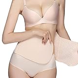 KuKiMa Body Shaper Bauchgurt nach Geburt Postpartale Bauchband Schwangerschaft Bauch High Elastischen Korsett Postpartum Support Gürtel Girdle für Frauen nach der Geburt, Beig