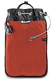 Pacsafe Travelsafe 5L - Mobiler Safe mit TSA-Zahlen Schloß, Trage-Tasche mit Anti-Diebstahl Technologie, 5 Liter Volumen, Orange/Orang