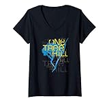 Damen One Tree Hill Title T-Shirt mit V