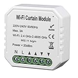 Gkhowiu Tuya Leben WiFi Vorhang Schalter Modul für Roll Laden Elektro Motor Home Alexa H