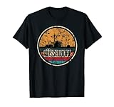Düsseldorf Skyline Design Silhoutte Düsseldorf T-S