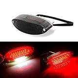 evomosa 28 LED Motorrad ATV Rücklicht Bremsstopp Kennzeichenbeleuchtung für ATV LTZ King Quad Runner DR DRZ 650 400