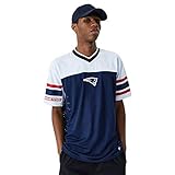 New Era New England Patriots Jacquard Oversized Mesh NFL Fantrikot, XL