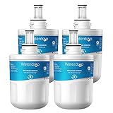 4X Waterdrop DA29-00003G Kühschrank Wasserfilter, Kompatibel mit Samsung AquaPure Plus DA29-00003G, DA29-00003B, DA29-00003A, DA97-06317A, HAFCU1/XAA, HAFIN2/EXP APP100 WF289