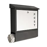 Heibi Briefkasten mit Zeitungsfach, g