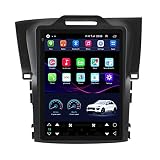 BIEKANNM Android 10 Ultradünnes Autoradio passend für Honda CRV 2012-2016 Haupteinheit mit KOSTENLOSER Rückfahrkamera-Unterstützung Bluetooth GPS/DAB+/WiFi/USB,8 core-WiFi: 1+16G