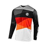 UGLY FROG Herren Radtrikot Langarm Bike MTB Trikot Racewear Motocross Shirt Downhill Motorrad Sportbekleidung