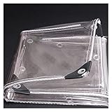 Wasserdichte Klare Plane Regenschutz Abdeckplane Allzweckplane Geeignet Für Garten Möbel Schwimmbad, 30 Größen AWSAD (Color : 0.3mm, Size : 1.2x1.5m)