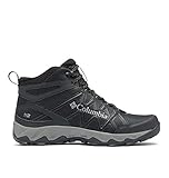 Columbia Herren PEAKFREAK X2 MID OutDry Wanderschuhe, Schwarz, Dunkelgrau (Black, Dark Pewter), 43