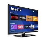 Smart TV 19 Zoll 47 cm Android angeschlossen, Camping Auto LKW Transporter Internet WiFi DVD 12/24 V – MobileTV S