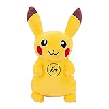 Pikachu Puppe Plüschtier, dunkler Blitz Pikachu Pokemon, Pikachu Puppe Kissen, Geburtstagsgeschenk 70cm gelb