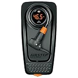 SKS GERMANY DIGI Fußpumpe digitalem Manometer (Luftpumpe mit Multi Valve-Anschluss, hohe Messgenauigkeit, mit präzisem LED-Digitalmanometer, max. Druck: 7 bar/102 psi), schw