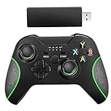 WLAN-Controller Gamepad Joystick Joypad Remote Switch Controller für Microsoft Xbox One/S/X/E / PS3 / Windows 10 Black Computer Peripherieg