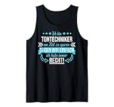 Tontechnik Tontechniker Toningenieur Spruch Geschenkidee Tank Top