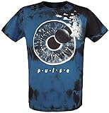 Pink Floyd Pulse Eye Männer T-Shirt blau/schwarz XXL 100% Baumwolle Band-Merch, B