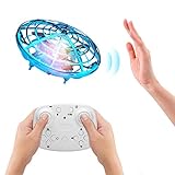 ShinePick UFO Mini Drohne, Kinderspielzeug, Fernbedienung und Handsensor RC Quadcopter Infrarot Induktions Flying Ball Fliegendes Spielzeug Geschenke für Jungen Mädchen I