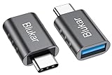 Blukar USB C Adapter auf USB 3.0, [2 Stücke] USB Typ C Adapter mit OTG, Thunderbolt 3 to USB 3.1, Kompatibel mit Huawei, Galaxy, iPad Pro, MacBook