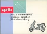 Betriebsanleitung Aprilia SR 50, italienisch, französisch,