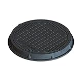 Schachtabdeckung DN600 Kl.A15 Schachtdeckel Kontrollschacht Gullydeckel Kanaldeck