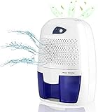 MZDJDM Tragbarer Luftentfeuchter 500ML Mini Luftentfeuchter Reiniger Kleine Feuchtigkeitsabsorber Entfernen von Feuchtigkeit, Schimmel für Zuhause, Schlafzimmer, Kleiderschrank, B