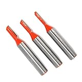 8Mm Schaft Gerade Router Bit 8Mm FräSer 8Mm Schaft Gerades 8Mm Schaft HobelfräSer Holzbearbeitungswerkzeuge NutfräSer HolzfräSer FräSer Professional NutfräSer Standard For Wood（3 StüCk）
