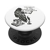 Leser Literatur Bücher Schriftsteller Autor Schreiben Journals PopSockets mit austauschbarem PopGrip