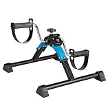 FMHCTN Mie-Trainer für ältere und ältere Menschen, Mini-Heimtrainer Multifunktions-Fitnessfahrrad Abnehmbarer Smart Count-Tischknop
