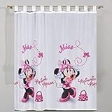 Gardinen MINNIE MOUSE Teil 75B x 157L Kinderzimmer Vorhang DISNEY