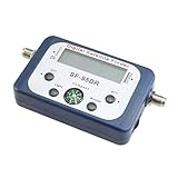 SF-95DR Digitaler Satellitenfinder Meter TV Signal Receiver Sat Decoder Komp