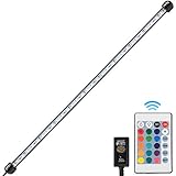 NICREW LED Aquarium Beleuchtung, Aquarium Tauchlampen Unterwasser Kristallglas Leuchten, LED Aquarium Licht Lampe geeignet für Salzwasser und Süßwasser 58
