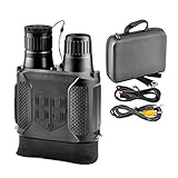 überwachungskamera Digital Night View Goggle-Ferngläser mit LCD Sicherheits-Infrarot-Kamera-Jagdbereich anzeigen (Color : As Show)