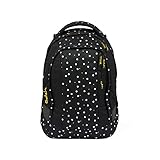 satch sleek Schulrucksack - ergonomisch, 24 Liter, extra schlank Lazy Daisy - Schw